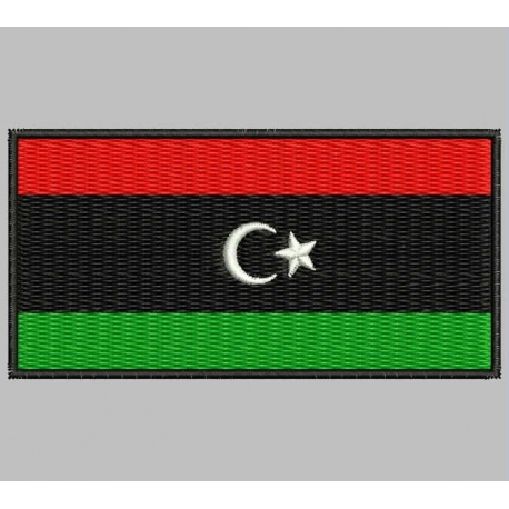 Parche Bordado Bandera LIBIA