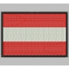 AUSTRIA FLAG Embroidered Patch