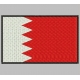 BAHRAIN FLAG Embroidered Patch