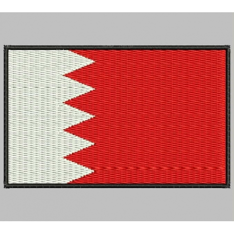 Parche Bordado Bandera BAHREIN