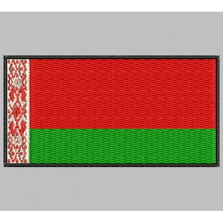 Parche Bordado Bandera BIELORUSIA