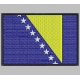 BOSNIA HERZEGOVINA FLAG Embroidered Patch