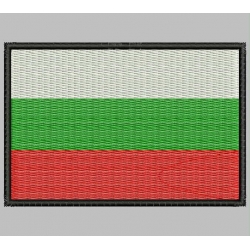 Parche Bordado Bandera BULGARIA