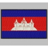 Parche Bordado Bandera CAMBOYA