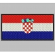 CROATIA FLAG Embroidered Patch
