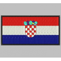 Parche Bordado Bandera CROACIA