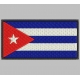 CUBA FLAG Embroidered Patch