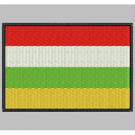 LA RIOJA FLAG Embroidered Patch