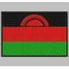 MALAWI FLAG Embroidered Patch