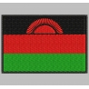 MALAWI FLAG Embroidered Patch