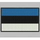 ESTONIAN REPUBLIC FLAG Embroidered Patch
