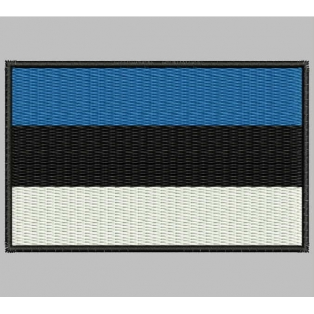 ESTONIAN REPUBLIC FLAG Embroidered Patch