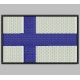 Parche Bordado Bandera FINLANDIA