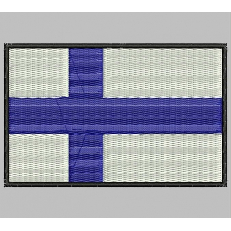 FINLAND FLAG Embroidered Patch