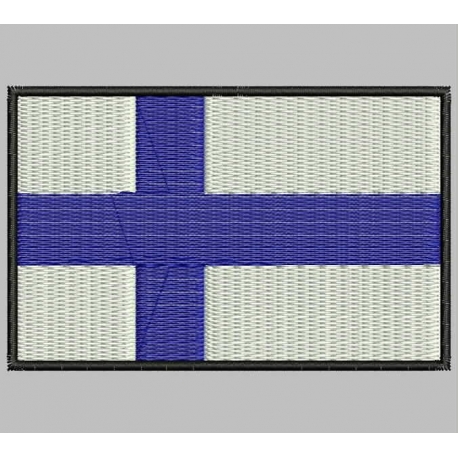 Parche Bordado Bandera FINLANDIA