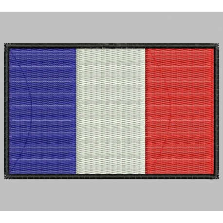 FRANCE FLAG Embroidered Patch