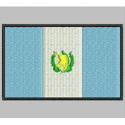 GUATEMALA FLAG Embroidered Patch