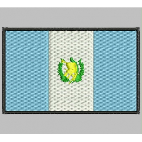 GUATEMALA FLAG Embroidered Patch