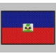 Parche Bordado Bandera HAITI