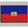 Parche Bordado Bandera HAITI
