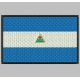 Parche Bordado Bandera NICARAGUA