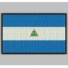 NICARAGUA FLAG Embroidered Patch