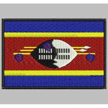 Parche Bordado Bandera SWAZILANDIA