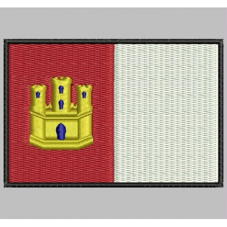 CASTILLA LA MANCHA FLAG Embroidered Patch