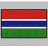 GAMBIA FLAG Embroidered Patch