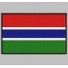 Parche Bordado Bandera GAMBIA