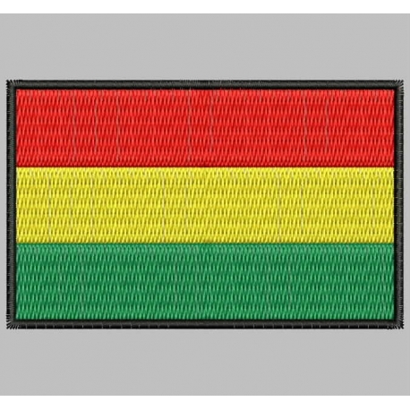 BOLIVIA FLAG Embroidered Patch