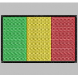 MALI FLAG Embroidered Patch