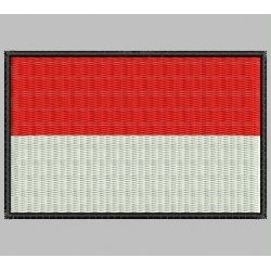 INDONESIA FLAG Embroidered Patch