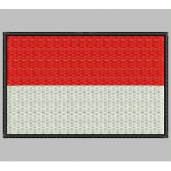 INDONESIA FLAG Embroidered Patch