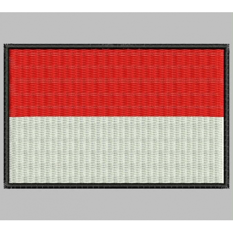 INDONESIA FLAG Embroidered Patch