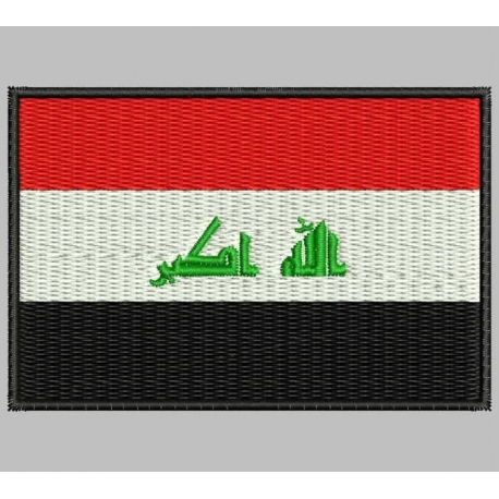 IRAQ FLAG Embroidered Patch