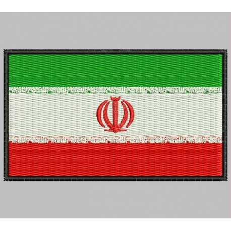 IRAN FLAG Embroidered Patch